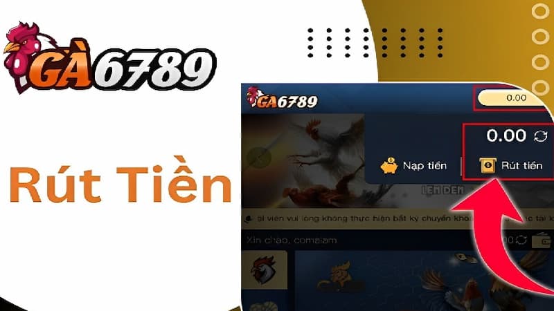Nhập thông tin giao dịch rút tiền chính xác